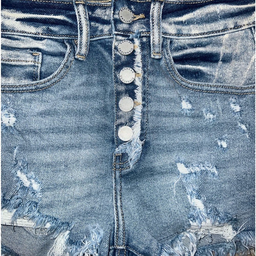 Ultra High Rise Denim Short - Picture 2 of 4